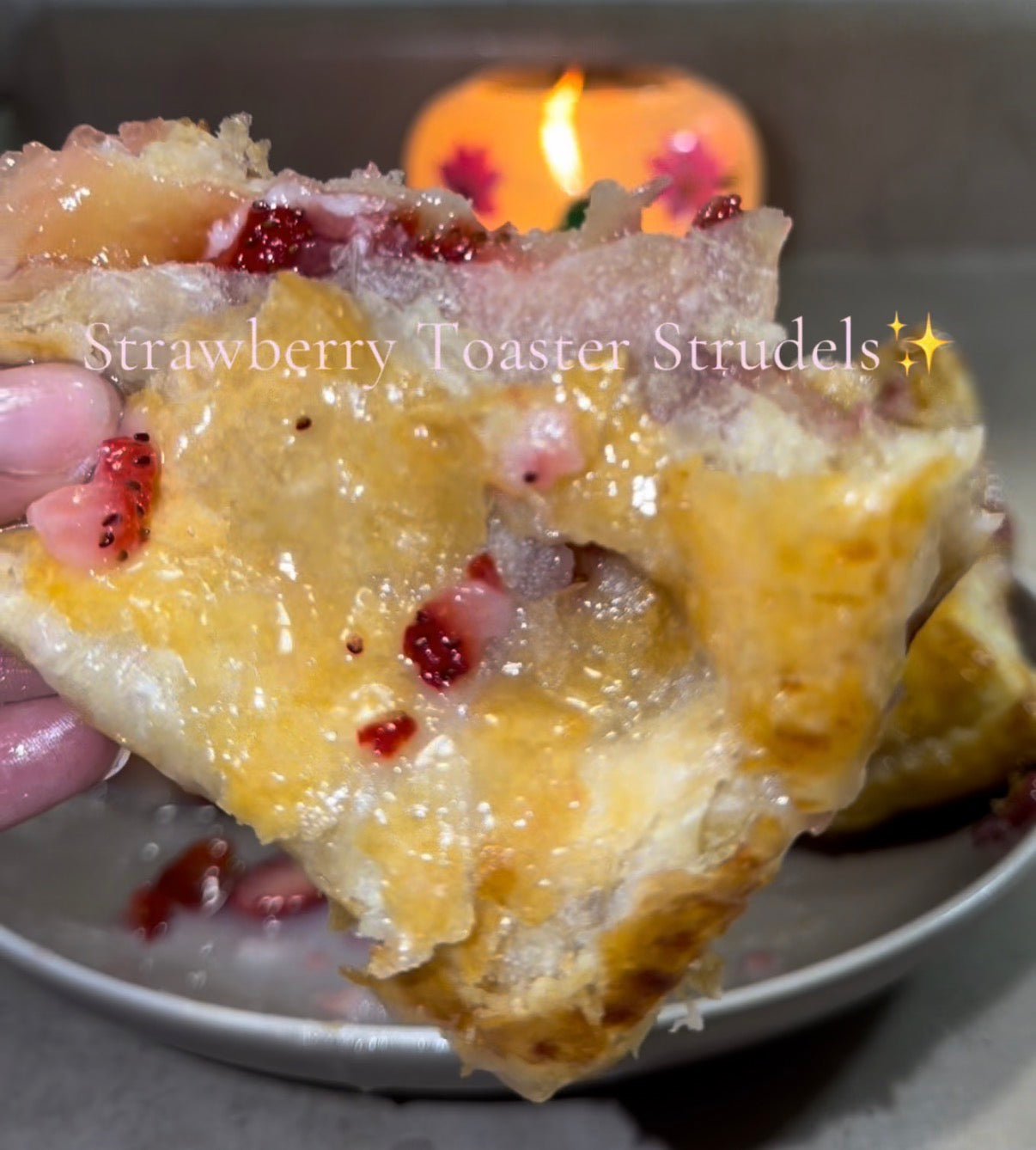 Strawberry Toaster Strudels